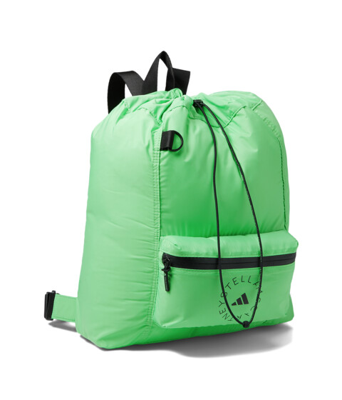 Genti Femei adidas Gym Sack Backpack HR4269 Semi Flash GreenBlackBlack