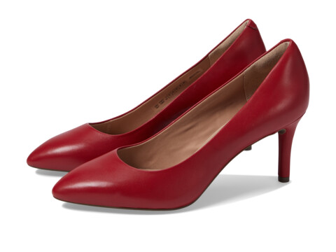 Incaltaminte Femei Rockport Total Motion 75mm Pointed Toe Heel Scarlet Leather
