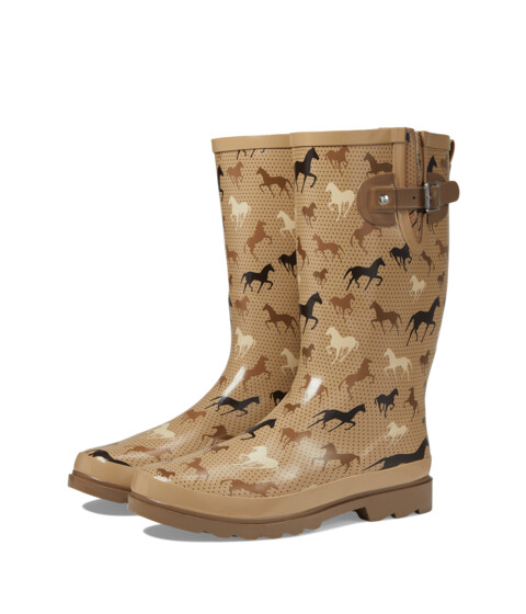 Incaltaminte Femei Western Chief Printed Tall Rain Boots To the Races