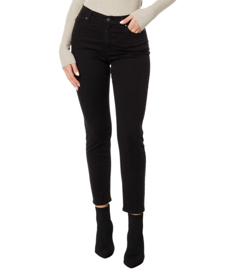 Imbracaminte Femei Eileen Fisher Petite High Waisted Slim Full Length Jeans Black