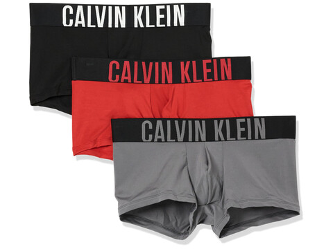 Imbracaminte Barbati Calvin Klein Underwear Intense Power 3-Pack Low Rise Trunk BlackGrey SkyPomeian Red