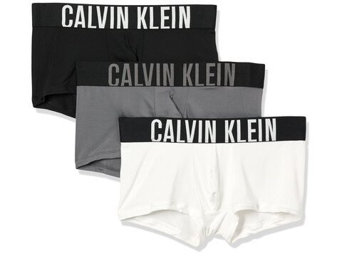 Imbracaminte Barbati Calvin Klein Intense Power 3-Pack Low Rise Trunk BlackGrey SkyWhite