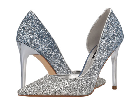 Incaltaminte Femei Nine West Folowe P3 Light BlueSilver Glitter