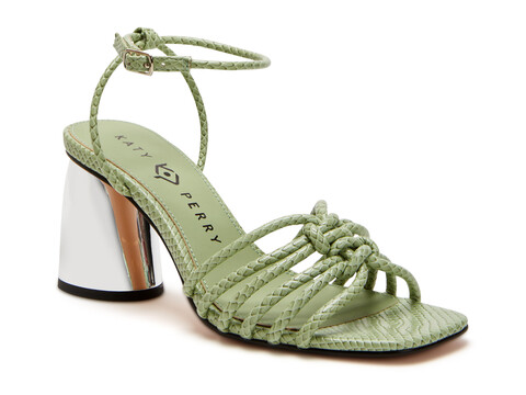 Incaltaminte Femei Katy Perry The Timmer Knotted Sandal Celery