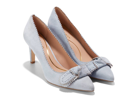 Incaltaminte Femei Cole Haan Bellport Bow Pumps Heather Blue Suede