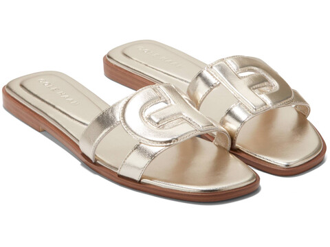 Incaltaminte Femei Cole Haan Chrisee Sandals Soft Gold Leather