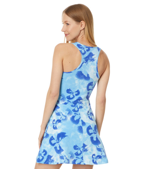 Imbracaminte Femei adidas Floral Graphic Single Jersey Dress Off-WhiteSemi Blue BurstSemi Lucid Blue