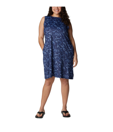 Imbracaminte Femei Columbia Plus Size Freezertrade Tank Dress Nocturnal Winding Waters