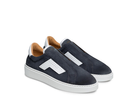 Incaltaminte Barbati Magnanni Phoenix Slip Indigo Suede