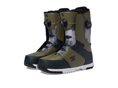 Echipament-sportiv Barbati DC Control Dual BOA Snowboard Boots OliveMilitary