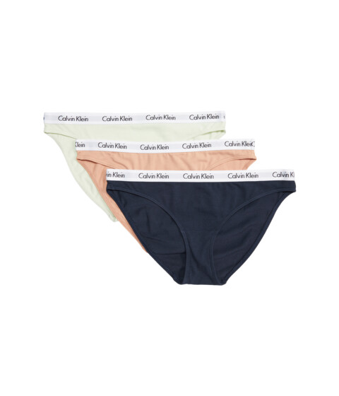 Imbracaminte Femei Calvin Klein Underwear Carousel 3-Pack Bikini Canary GreenStone GreyBlueberry
