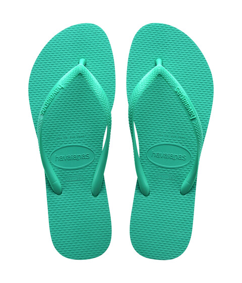 Incaltaminte Fete Havaianas Slim Flip Flop Sandal (ToddlerLittle KidBig Kid) Virtual Green